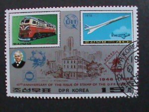 ​KOREA-1976 -40TH ANNIVERSARY OF KOREA STAMPS CTO-- VF WE SHIP TO WORLD WIDE