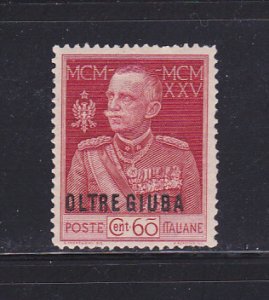 Oltre Guiba 21a Perf 13 1/2 MNH King Victor Emmanuel III