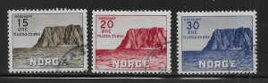 Norway B28-B30 1943 North Cape set CTO