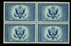 1935 Special Delivery Air Mail Sc 771 FARLEY center line block NGAI  CV $65