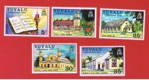 Tuvalu #38-42 MNH OG  Christmas   Free S/H