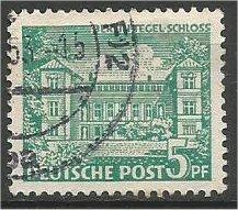 BERLIN, 1949, used 5pf  Schoeneberg Scott 9N44