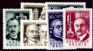 Belgium SC B573-B578 MNH VF SCV$31.50...Your Price, Your Deal!!