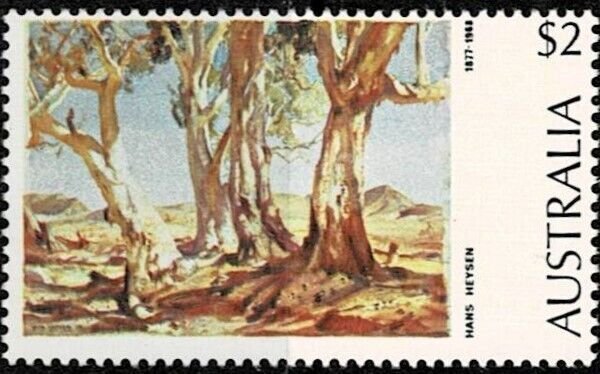 AUSTRALIA  1974 $2 .00 PAINTING MNH