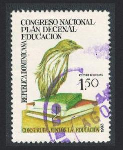 Dominican Rep. Ten Year Education Plan 1v Cancelled SG#1833