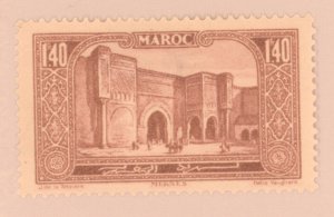 French Morocco, Scott #110, MH