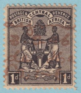 BRITISH CENTRAL AFRICA 21  USED - NO FAULTS VERY FINE! - FHU