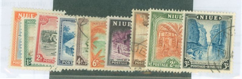 Niue #94-103 Used Single (Complete Set)