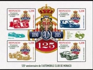 Scott #2806 Automobile Club S/S MNH