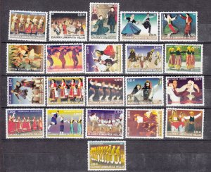 J26183  jlstamps 2002 greece set mnh #2004-24 designs