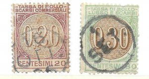 ITALY Tassa Di Bollo Scambi Commerciali Revenue Fiscal Tax Official Stamps.