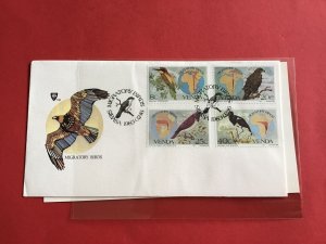 Venda 1983 Migratory Birds  stamp cover R34577