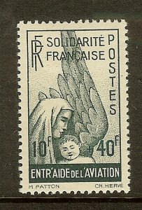 French Colonies, Scott #B8, 10fr + 40fr Woman and Child, MH