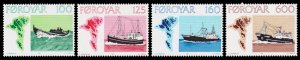 Faroe Islands Scott 24-27 (1977) Mint NH VF Complete Set, CV $7.65 C