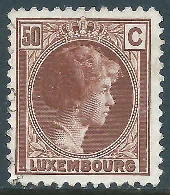 Luxembourg, Sc #170, 50c Used