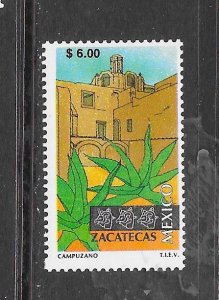 MEXICO #1977 TOURISM-ZACATECAS MNH