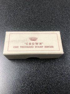 1000 Crown stamp hinges
