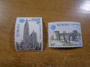 Belgium  #  1013-14  MNH