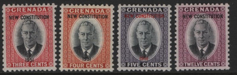 GRENADA 166-9 MINT (LH) F/VF SET OF 4