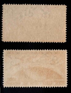 Vatican Scott C18-C19 UPU 1949 Angels Around the Globe design CV$180