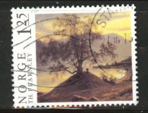 Norway Scott 683 used  ART stamp 