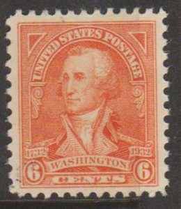 U.S. Scott #711 Washington Stamp - Mint NH Single