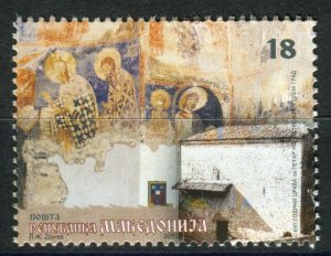 044 - MACEDONIA 2010 - Cultural Heritage - Icons - MNH Set