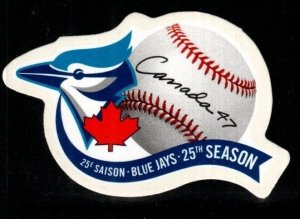 CANADA SG2073 2001 25TH SEASON OF THE TORONTO BLUE JAYS MNH