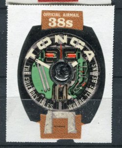 TONGA; 1971 early Electric Watch fine MINT value 38s.