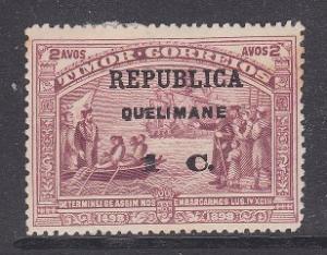 Quelimane sc#19 1913 1c surcharge MH