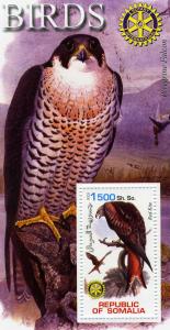 Somalia 2002 Birds Eagles-Rotary s/s Perforated mnh.vf