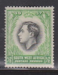 SOUTH WEST AFRICA Scott # 125a MH - KGVI Coronation