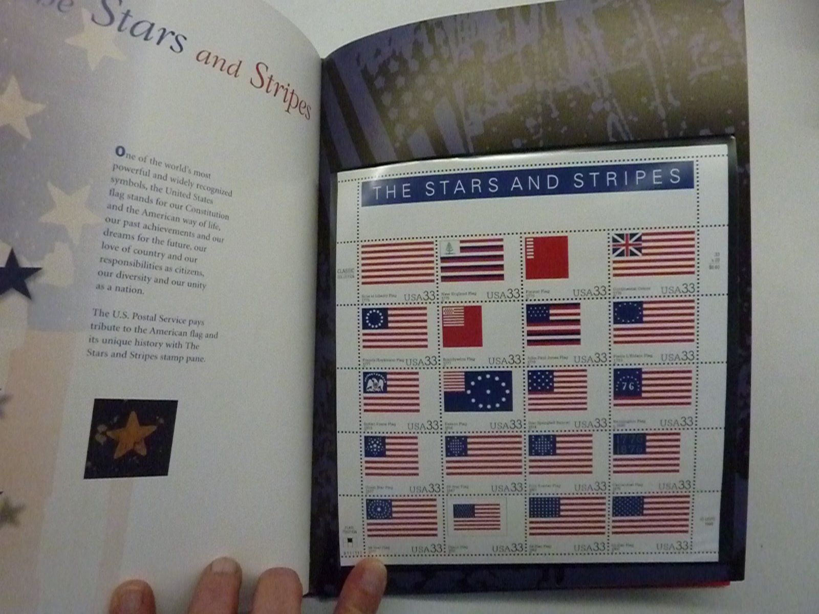 2000 USPS Commemorative Stamp Yearbook of postage stamps United