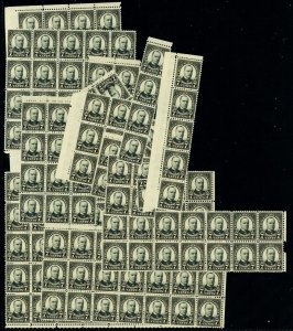 639, Mint NH F/VF-VF WHOLESALE Lot of 185 Stamps CV $592 - Stuart Katz