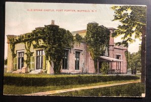 1929 Fort Erie Canada Picture Postcard Cover To Stamford CT USA Old Stone Castle