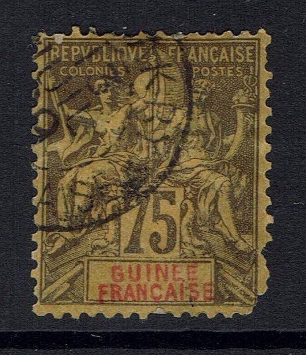 French Guinea SC# 16 - Used (Small Center Thin) - 060516