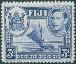 Fiji 1938 3d blue SG257 unused