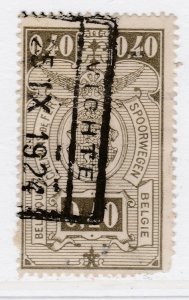 Belgium Parcel Post & Railway Stamp Used Railways Cancellation A20P29F1826-