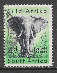 South Africa 205: 4d African Elephant (Loxodonta africana), used, F-VF