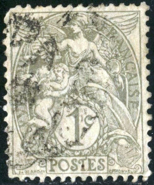 FRANCE #109 , USED - 1900 - FRAN139NS9
