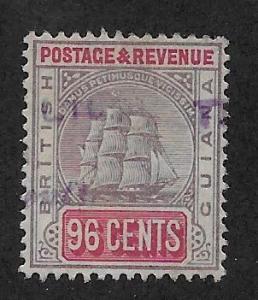 BRITISH GUIANA SC# 147 VF/U 1905