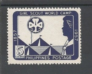 1957 Philippines World Camp Scouts Girl Guides