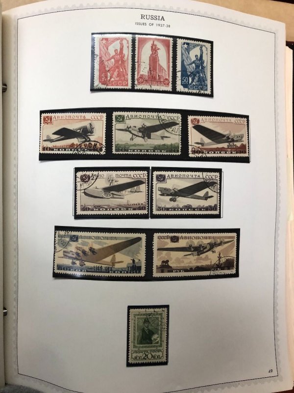 RUSSIA – PREMIUM FIVE VOLUMES COLLECTION 1850s-1990s – 423447