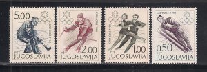 YUGOSLAVIA SC# 900-03   FVF/MNH  1968