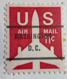 SCOTT #C78 ELEVEN CENT PRE CANCEL WASHINGTON, DC AIR MAIL MINT NEVER HINGED