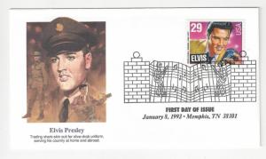 1993 USA First Day Cover - Elvis Presley (#3)