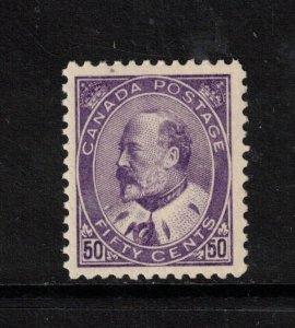 Canada #95 Very Fine Never Hinged Deep Rich Color **With Certificate**