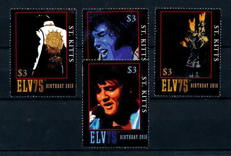 [76314] St. Kitts 2011 Music Elvis Presley  MNH