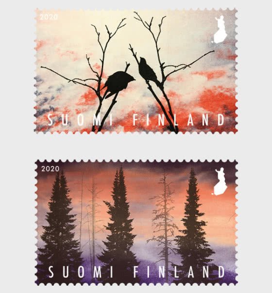 2020 Finland Art Award (2) (Scott 1623) MNH