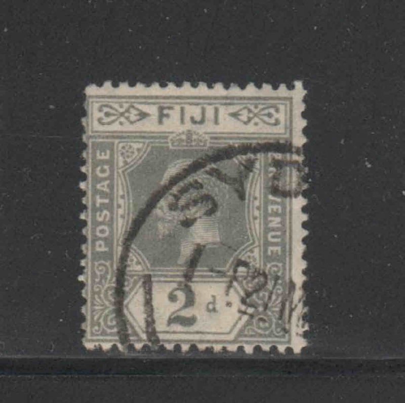 FIJI #82  1914  2p  KING GEORGE V       F-VF  USED